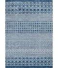 Arta Moroccan Vintage Geometric Rug Navy/Cream 4 ft. x 6 ft. Area Rug
