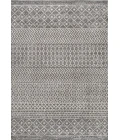 Arta Moroccan Modern Geometric Rug Gray/Cream 4 ft. x 6 ft. Area Rug