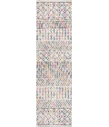 Arta Moroccan Vintage Geometric Rug Multi/Cream 2 ft. x 8 ft. Runner Rug