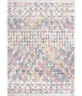 Arta Moroccan Vintage Geometric Rug Multi/Cream 3 ft. x 5 ft. Area Rug