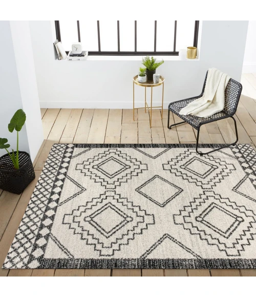 Jonathan Y MOROCCAN HYPE Cream MOH200A 10ft. X 13ft. Rect. Rug