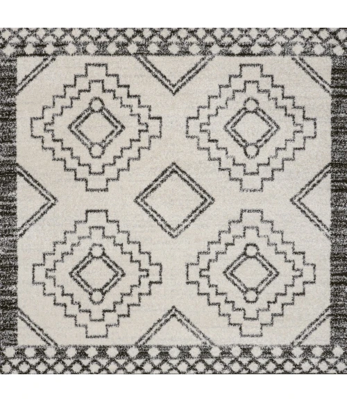 Jonathan Y MOROCCAN HYPE Cream MOH200A 3ft. Square Rug