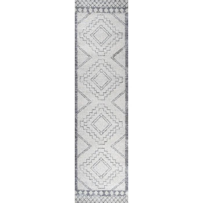 Jonathan Y MOROCCAN HYPE Cream MOH200B 2ft.-2in. X 20ft. Rect. Rug