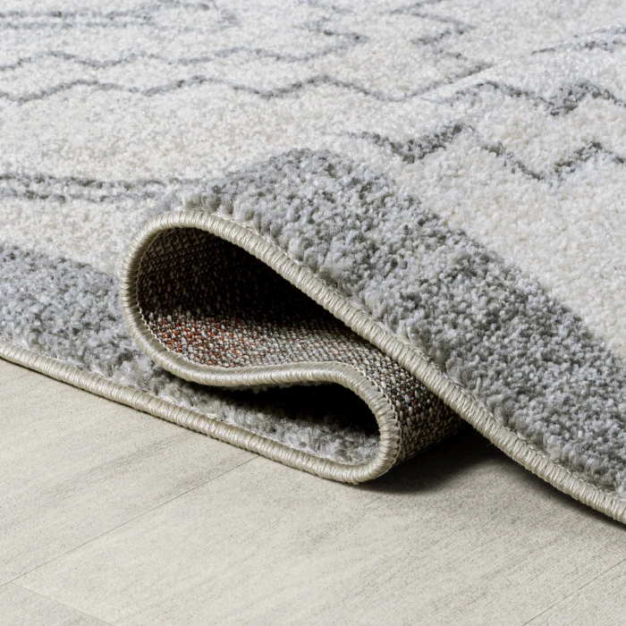 Jonathan Y MOROCCAN HYPE Cream MOH200B 7ft. Round Rug