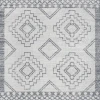 Jonathan Y MOROCCAN HYPE Cream MOH200B 3ft. Square Rug