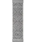 Amir Moroccan Beni Souk Gray/Cream 2 ft. x 8 ft. Runner Rug