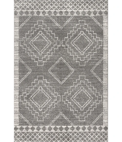 Amir Moroccan Beni Souk Gray/Cream 3 ft. x 5 ft. Area Rug