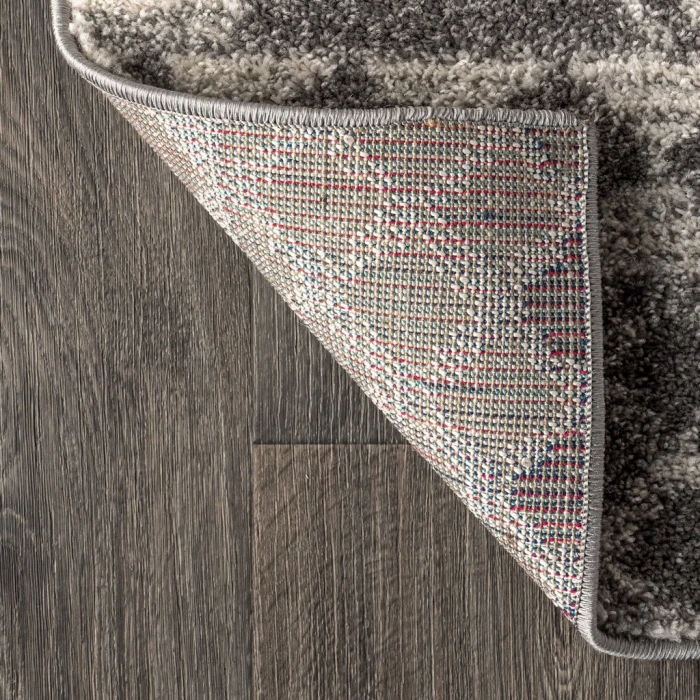 Amir Moroccan Beni Souk Gray/Cream 8 ft. x 10 ft. Area Rug