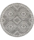 Jonathan Y MOROCCAN HYPE Gray MOH200C 6ft. Round Rug