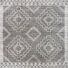 Jonathan Y MOROCCAN HYPE Gray MOH200C 3ft. Square Rug
