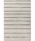 Williamsburg Minimalist Stripe Cream/Gray 3 ft. x 5 ft. Area Rug