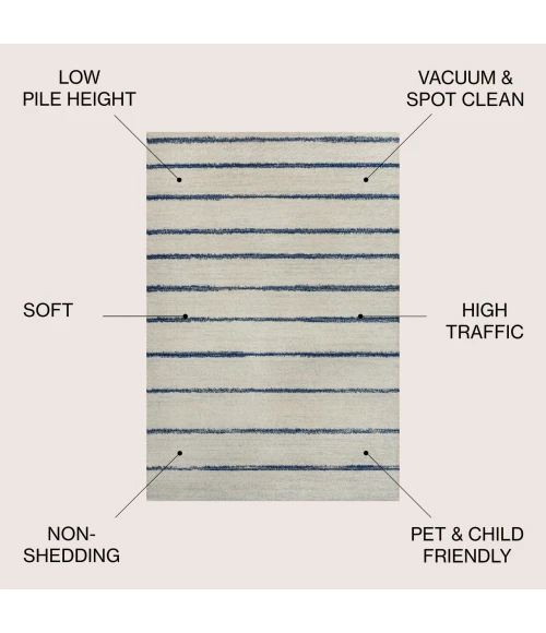 Jonathan Y MOROCCAN HYPE Cream MOH201E 3ft. X 5ft. Rect. Rug