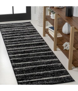 Jonathan Y MOROCCAN HYPE Black MOH201F 2ft.-2in. X 8ft. Rect. Rug