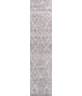 Alia Moroccan Beni Souk Gray/Cream 2 ft. x 8 ft. Runner Rug
