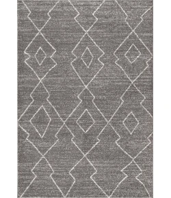 Jonathany Moroccan Hype MOH202B Gray/Cream Area Rug 4 ft. X 6 ft. Rectangle