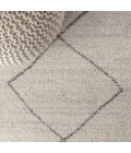 Zaina Moroccan Beni Souk Cream/Gray 5 ft. x 8 ft. Area Rug