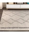 Zaina Moroccan Beni Souk Cream/Gray 5 ft. x 8 ft. Area Rug