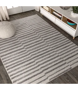 Jonathany Moroccan Hype MOH204A Gray/Cream Area Rug 3 ft. X 5 ft. Rectangle