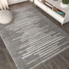 Jonathany Moroccan Hype MOH205B Gray/Cream Area Rug 3 ft. X 5 ft. Rectangle