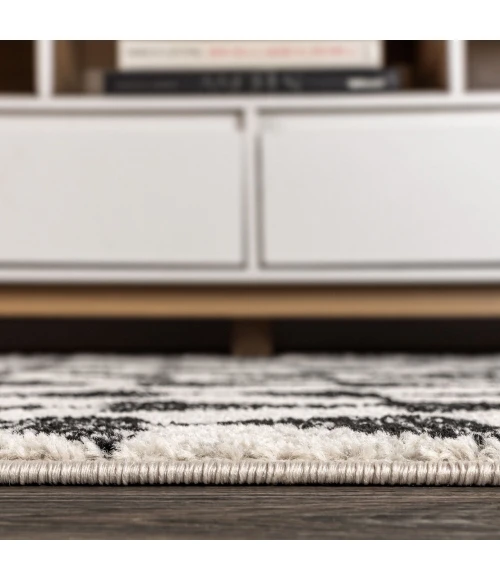 Jonathan Y MOROCCAN HYPE Cream MOH206A 3ft. Round Rug