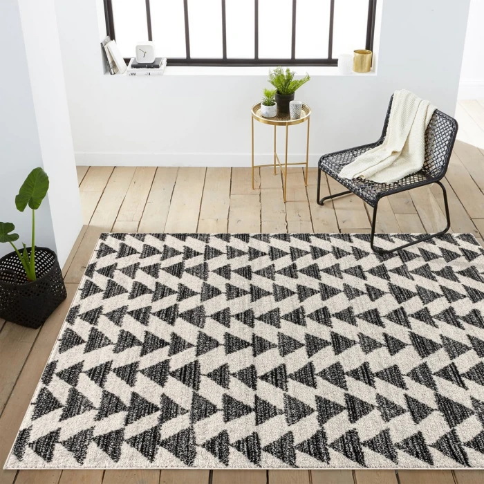 Jonathan Y MOROCCAN HYPE Cream MOH206B 8ft.-9in. X 12ft. Rect. Rug