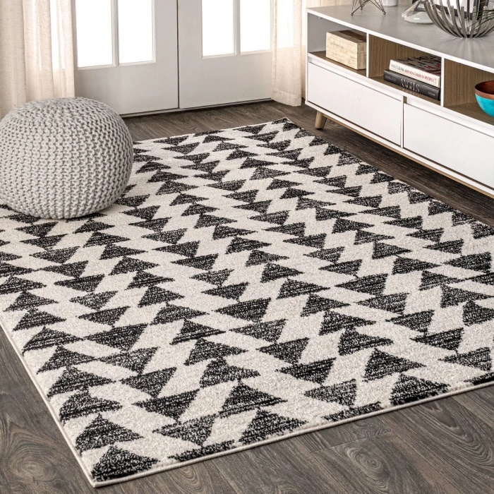 Jonathan Y MOROCCAN HYPE Cream MOH206B 8ft.-9in. X 12ft. Rect. Rug