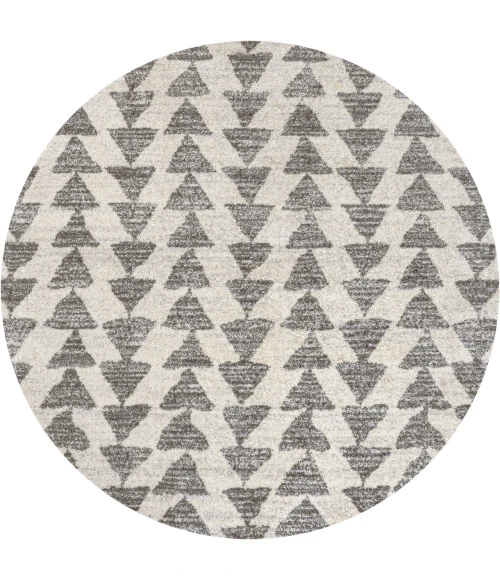 Jonathan Y MOROCCAN HYPE Cream MOH206B 5ft.3in. Round Rug