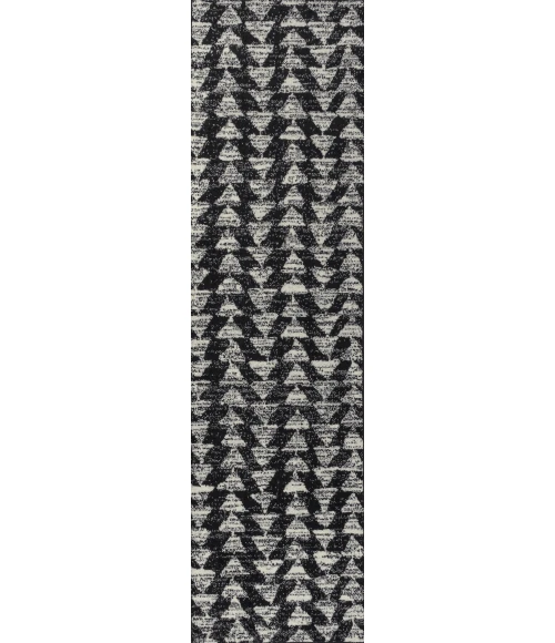 Jonathan Y MOROCCAN HYPE Black MOH206C 2ft.-2in. X 8ft. Rect. Rug