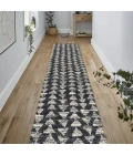 Jonathan Y MOROCCAN HYPE Black MOH206C 2ft.-2in. X 8ft. Rect. Rug