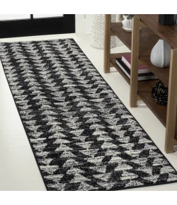 Jonathan Y MOROCCAN HYPE Black MOH206C 2ft.-2in. X 8ft. Rect. Rug