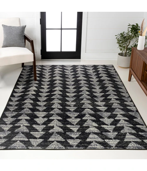 Jonathan Y MOROCCAN HYPE Black MOH206C 3ft. X 5ft. Rect. Rug