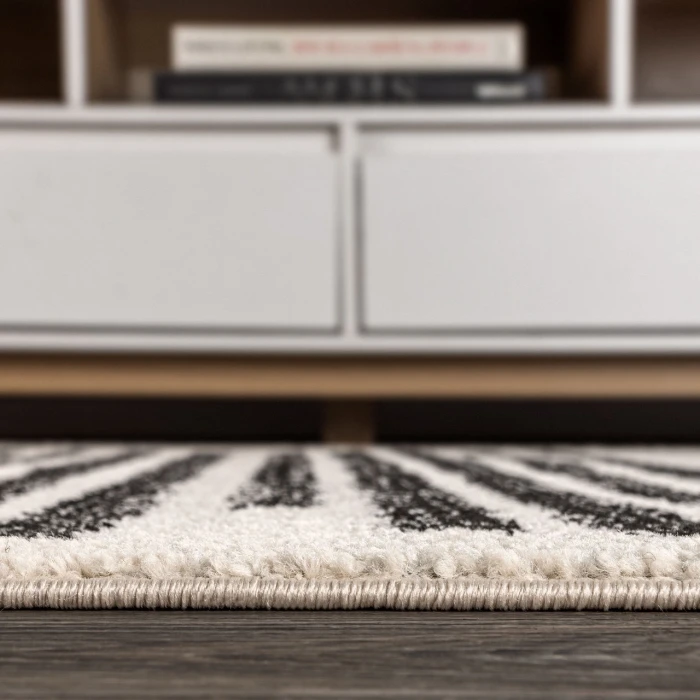 Jonathan Y MOROCCAN HYPE Cream MOH207A 5ft.3in. Square Rug