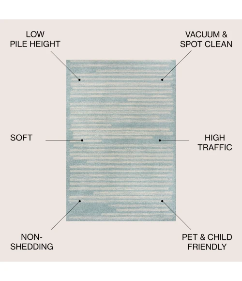 Jonathan Y MOROCCAN HYPE Blue MOH207D 3ft. X 5ft. Rect. Rug