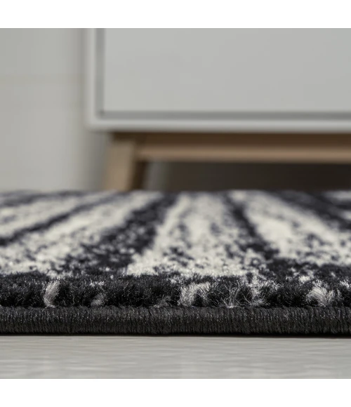 Jonathan Y MOROCCAN HYPE Black MOH207F 4ft. X 6ft. Rect. Rug