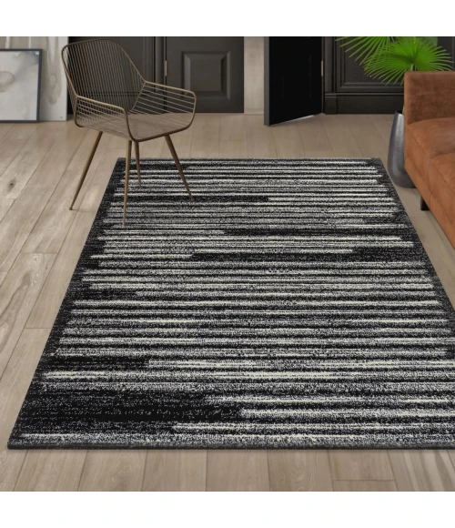 Jonathan Y MOROCCAN HYPE Black MOH207F 4ft. X 6ft. Rect. Rug