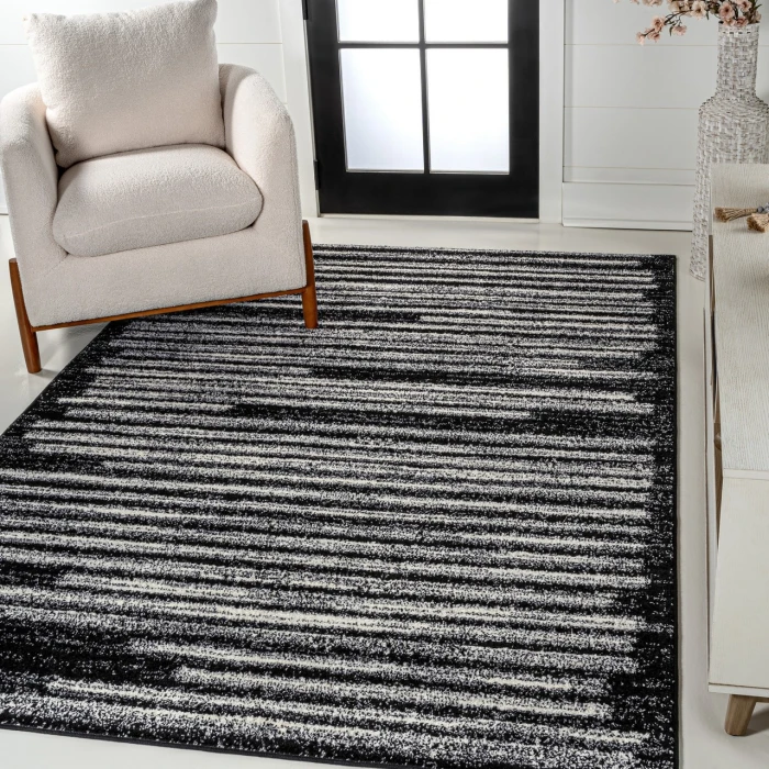 Jonathan Y MOROCCAN HYPE Black MOH207F 4ft. X 6ft. Rect. Rug