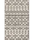 Aksil Moroccan Beni Souk Cream/Black 3 ft. x 5 ft. Area Rug