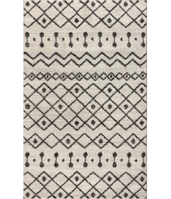 Jonathany Moroccan Hype MOH208A Cream/Black Area Rug 3 ft. X 5 ft. Rectangle