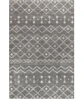 Aksil Moroccan Beni Souk Gray/Cream 3 ft. x 5 ft. Area Rug