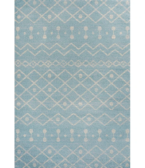 Jonathan Y MOROCCAN HYPE Blue MOH208D 4ft. X 6ft. Rect. Rug