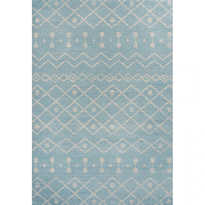 Jonathan Y MOROCCAN HYPE Blue MOH208D 4ft. X 6ft. Rect. Rug