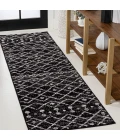 Jonathan Y MOROCCAN HYPE Black MOH208E 2ft.-2in. X 8ft. Rect. Rug