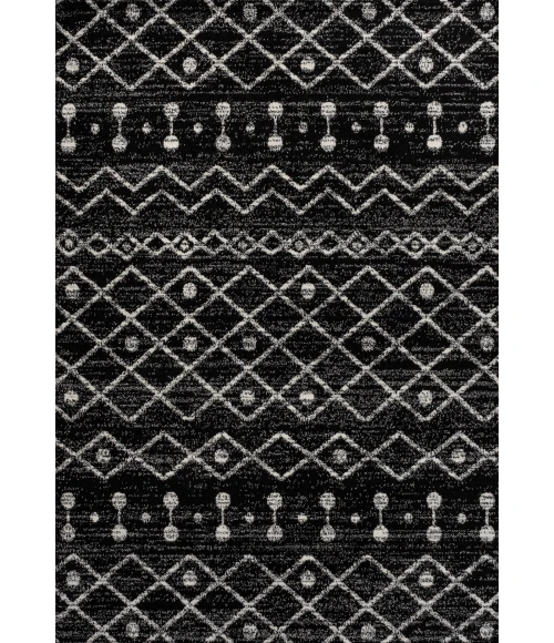 Jonathan Y MOROCCAN HYPE Black MOH208E 3ft. X 5ft. Rect. Rug