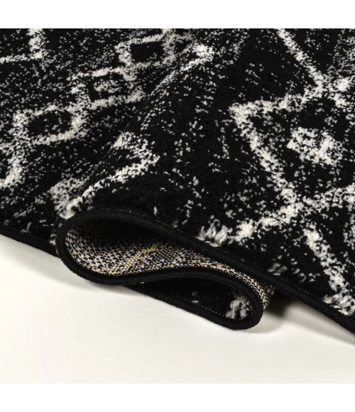 Jonathan Y MOROCCAN HYPE Black MOH208E 3ft. X 5ft. Rect. Rug
