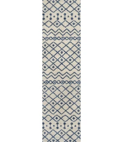 Jonathan Y MOROCCAN HYPE Blue MOH208G 2ft.-2in. X 8ft. Rect. Rug