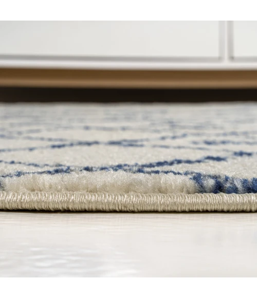 Jonathan Y MOROCCAN HYPE Blue MOH208G 2ft.-2in. X 8ft. Rect. Rug