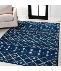 Jonathan Y MOROCCAN HYPE Blue MOH208G 3ft. X 5ft. Rect. Rug