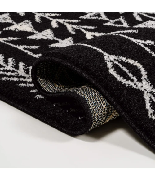 Jonathan Y MOROCCAN HYPE Black MOH210C 5ft.3in. X 7ft.7in. Rect. Rug