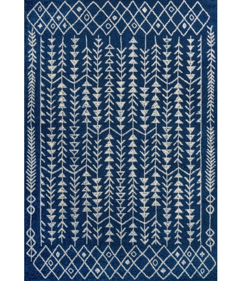 Jonathan Y MOROCCAN HYPE Blue MOH210D 5ft.3in. X 7ft.7in. Rect. Rug