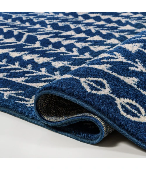 Jonathan Y MOROCCAN HYPE Blue MOH210D 5ft.3in. X 7ft.7in. Rect. Rug